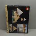 LEGO Architecture Great Pyramid of Giza Set 21058, Home Dcor Model Building Kit, Creative DIY Activity, Famous Landmarks Collection