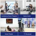 8K Ultra 48Gbps High Speed 12 FT HDMI Cable, 12 Foot -4K@120Hz 8K@120Hz, eARC, HDR10, DTS:X, HDCP 2.2 & 2.3, Compatible with PS4/5,Blu-ray, Monitor,PC and More (Red)