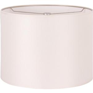 Wellmet 18"x18"x12" Assembly Required Lampshades for Table Lamp,Bedside Lamp,Floor Lamp,Fabric Drum Lamp Shades Classic Modern Style,Spider Fitter,Cream White