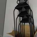 Decorative Metal Lanterns Indoor Outdoor, Set of 3 Outdoor Candle Holder