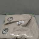 H.VERSAILTEX 100% Blackout Curtains for Bedroom Thermal Insulated Linen Textured Curtains Heat and Full Light Blocking Drapes Living Room Curtains 2 Panel Sets, Cobblestone, 52x84 Inch