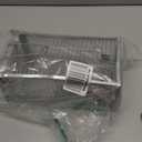 Kensizer Humane Rat Trap, Chipmunk Rodent Trap That Work for Indoor and Outdoor Small Animal  Mouse Voles Hamsters Live Cage Catch and Release 1Pack Small 10.5" L x 5.5" W x 4.5" H