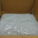 FRELISH DECOR Handwoven Jute Area Rug - Off-White Rectangular Rustic Vintage Beige Braided Reversible Rug - Eco Friendly Rug for Bedroom - Kitchen - Living Room - Farmhouse (6'x9' - Off-White)