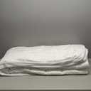 EASELAND Queen Size Mattress Pad Pillow Top Mattress Cover Quilted Fitted Mattress Protector Cotton Top Stretches up 8-21" Deep Pocket Cooling Mattress Topper (60x80 inch, White) (Queen, White)