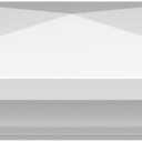 4"x4" New England Post Top, White