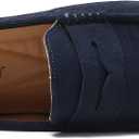 Men's Leather Casual Slip on Loafers Driving Walking Shoes, 45