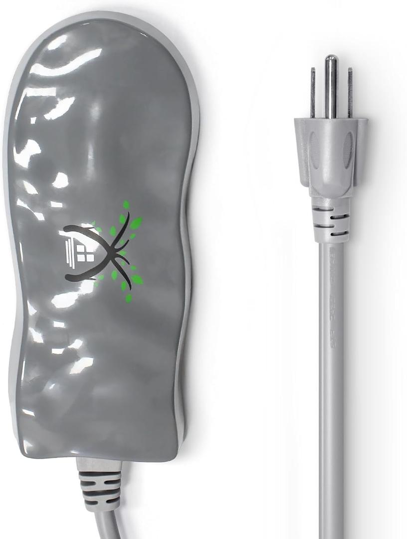 Birdbath Deicer, Waterproof Birdbath Heater for Outdoor in Winter with Thermostatically Controlled, Constructed of Cast Aluminum Immersion Deicer for Garden Patio Yard and Lawn, 50 Watt, Grey (Gray)