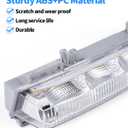 Daytime Running Light DRL LED Fog Lamp Compatible with Mercedes Benz W166 ML350 ML500 2013-2014/W166 ML550 ML63 Amg 2012-2015/X204 GLK250 GLK350 2013-2015 (Passenger Side(R:A2049065501))