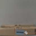 OLANLY Front Door Mat Indoor Outdoor Entrance, Waterproof All-Season, All-Weather Doormat, Sturdy Natural Rubber, Fade Resistant, Low Profile, Easy Clean Patio Porch Entryway Mat, 35x23, Black