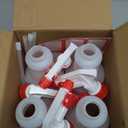 Plastic Spray Bottle (4 Pack, 24 Oz, All-Purpose) Heavy Duty Spraying Bottles Leak Proof Mist Empty Water Bottle for Cleaning Solution Planting Pet with Adjustable Nozzle and Measurements