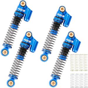 FCX24 Shocks 47MM Oil-Filled Shocks Absorber With Springs For FMS FCX24 FCX18 Upgrades 1/24 1/18 RC Crawler