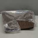 36in Large Christmas Tree Collar - Wicker Woven Tree Collars for Artificial Trees - Handmade Rattan Rustic Farmhouse Basket for Tree Base Cover with Cord Cut-Out for 7.5ft 8ft 9ft 10ft Trees (Natural)