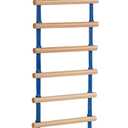 AVDAR Rope Ladder for Kids Designed for Indoor Jungle Gyms, Wooden Swing Rope Ladder, Indoor Playground Accessories Tree House Accessories