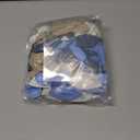 Dusty Blue Balloon Garland Kit - 137pcs Balloon Arch kit with Dusty Baby Blue, Sand White, White Balloons - Perfect for Baby Shower Wedding Boy Birthday Decoration