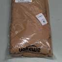 Amazon Essentials Unisex Kids and Toddlers' Long Quilted Jacket (3T, Light Brown)