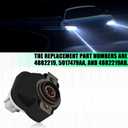 TPS Throttle Position Sensor, Throttle Body Position Sensor Compatible with Dodge Ram 1500/2500/3500 Jeep Commander/Grand Cherokee Chrysler Replace #5017479AA, 5014479AA (Black)
