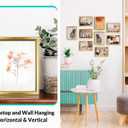 LaVie Home 5x7 Picture Frames (12 Pack, Gold) Simple Designed Photo Frame with High Definition Glass for Wall Mount & Table Top Display, Set of 12 Classic Collection