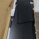 Large Metal Cabinet Two Lockable Doors Four Wheels,Four Adjustable Dividers Can Be Used As Tool File Storage Suitable For Garages Schools Gyms Offices (Black)