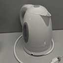 OVENTE Electric Kettle, 1.7L Fast Boiling Water Heater for Coffee or Tea, BPA Free with Water Level Gauge, Auto Shut-Off, Boil-Dry Protection, Indicator Light and Removable Filter, White KP72W