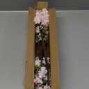 DILATATA 17" Cherry Blossom Branches for Vase Faux Cherry Flowers Picks Light Pink Peach Blossom for Floral Arrangements Artificial Apple Blossom Fake Silk Flower for Home Wedding Table Decor-4 Pcs