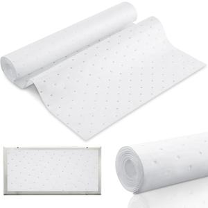 Merv 16 Filter Material, 5.24 Ft² Cut to Fit Air Vent Filters for Clean Living Basic Dust and Pet Dander Pollen Smoke for Home Ac HVAC, Efficiency Breathable DIY Design (White)