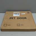 Fldofaves Dog Gate Indoor,18"-45" Extra Wide Metal Short Dog Gate to Step Over, 14" Tall Small Pet Gate with 3 Extension Kits, Pressure Mounted for Doorways & Stairs