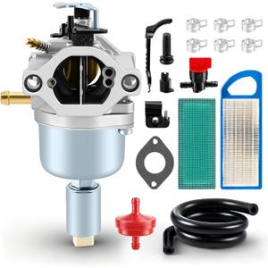 Carbhub 791858 Carburetor Replacement for 792358 791858 794572 799727 698620 793224 697190 697141 14hp 15hp 16hp 17hp 17.5 HP 18hp Craftsman Lawn Tractor Mower with Air Fuel Filter