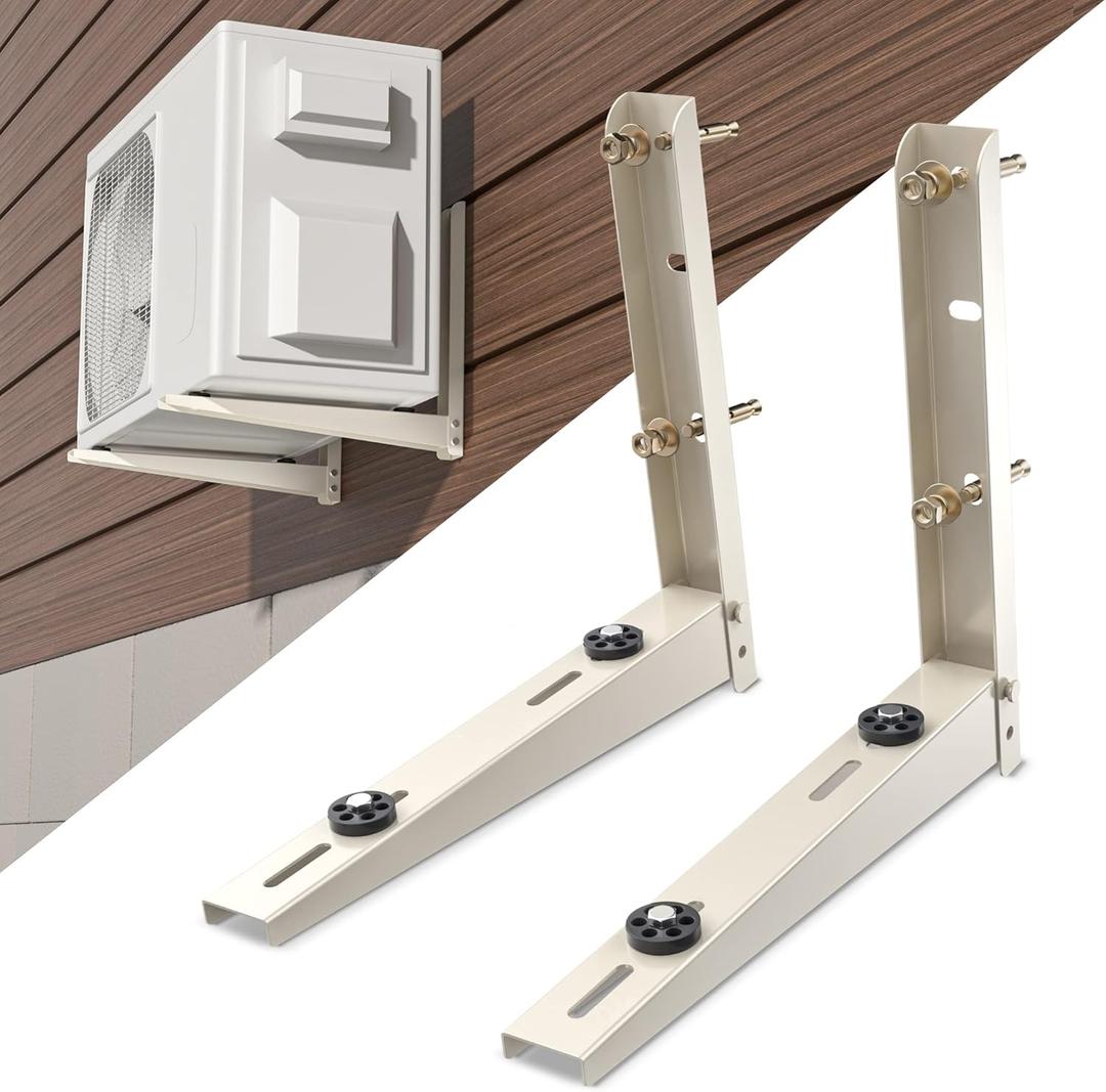 Foldable Mini Split Wall Mounting Bracket Condenser Bracket for Mini Split AC 7000 BTU to 12000 BTU