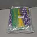 Chicingyou 12 Pcs Mardi Gras Tutus Bulk Multicolor Tutu Skirt Green Yellow Purple Mardi Gras Accessories for Women