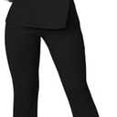 GORGLITTER Women's Flared Pants Set 2 Piece Summer Outfits Strapless Backless Tube Tops and High Waisted Bell Bottoms Medium