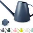 Watering Can for Indoor Plants, Small Watering Cans for House Plant Garden Flower, Long Spout Water Can for Outdoor Watering Plants 1. 8L 1/2 Gallon (Blue)