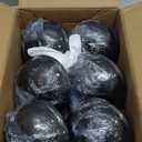 6 Pack Metal Table Top Torches,23.5 oz Citronella Torches for Outside,Refillable Flame Light Torch with Wicks and Covers for Party, Garden Decor,DIY