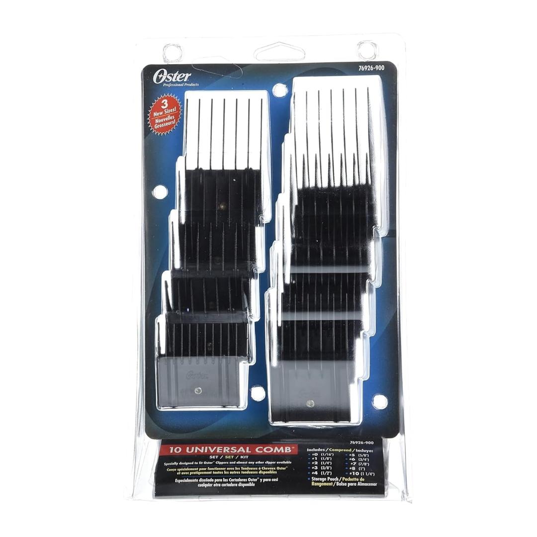 Oster 76926-900 10 Universal Comb Set Attachments Guide for Oster Clippers