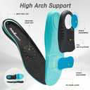 Men's Orthopedic Slip On Loafers: Comfortable Heel and Foot Pain Relief Relief Walking Shoes, Breathable Orthotic Thick Sole Plantar Fasciitis Ultra Outdoor Sneakers Black Size 11