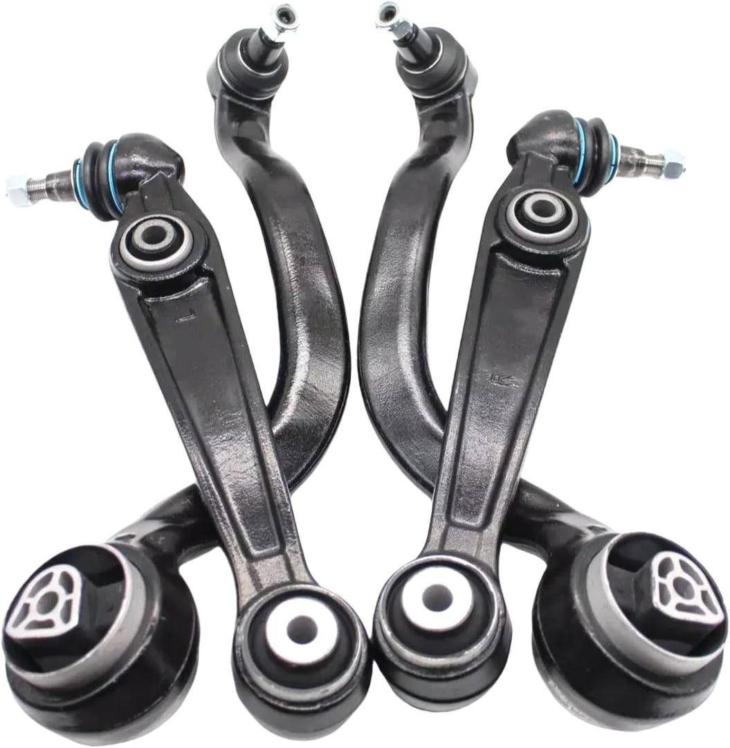 4Pcs Front Lower Control Arm Suspension kit fit for 2014 2015 2016 2017 2018 BMW X5, for 2015-2019 BMW X6