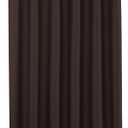 Biscaynebay Extra Long Fabric Shower Curtain Liners 72" Width by 84" Length, Brown Water Resistant Bathroom Curtains Rust Resistant Grommets Top Weighted Bottom Hem Machine Washable