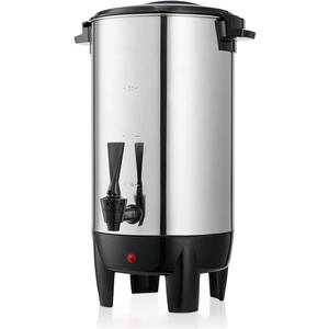 Dominion 30 Cup Highly Polished Aluminum Coffee Urn 1090 Watt