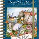 Lang Heart & Home 2026 Engagement Planner  Weekly Calendar with Spiral Binding, Home & Garden Artwork by Susan Winget, 6.5  9