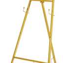 58" Gold Easel Stand for Sign - Adjustable Metal Easel Stand for Wedding Welcome Sign, Display, Painting & Events, Sturdy Sign Holder Stand for Posters & Art