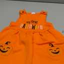 St Patricks Day Baby Girl Outfit Newborn St Pattys Day Onesie and Overalls Skirt Dress Outfits Cute Clothes (12-18 Months, My First Halloween Fleece Orange)