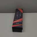 Dual Voltage Hair Dryer Brush with Negative Ion Anti-frizz Styler - Hot Air Volumizer for 110V-120V/220V-240V European and Travel Use (Black/Rose Red)