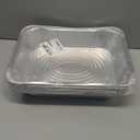 Aluminum Pans 9x13 [10 Pack] Aluminum Foil Trays - Disposable for Baking, BBQ Grilling, Roasting, Cake Serving Dishes, Catering Supplies, Steam Table Chafing Pans, Half Size Tin Foil Pan