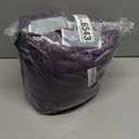 NICETOWN Purple Velvet Blackout Curtains, Solid Heavy Matt Rod Pocket Drapes/Window Treatments for Hall, Theater (2 Pieces, 96 inches Long)