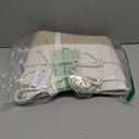 Over the Door Basket Cotton Rope Organizer, 3-Tier Wall Hanging Storage Basket, Closet Organizing, Decorative Baskets for Organizing Living Room 14.5x7 (Apricot)