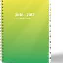 3 x Ymumuda 2026 Planner-2 Year Monthly Planner 2026-2027, JAN.2026 - DEC.2027, 8.5" x 11" Large Daily Planner with Spiral Bound, 24 Months Calendar Planner for School Office Work Teacher (G-Yellow Green)