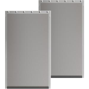 2PACK Extra Large Dog Door Replacement Flaps with Screws - Pet Door Replacement Flap Compatible with Pet safe Freedom Doggie Doors Replacement Flaps PAC11-11040 13 1/8" X 24 7/8", Flexible, No Warped