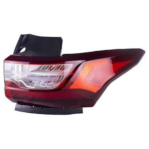 wzrasmiles 84618032 Right LED Outer Rear Tail Light Assembly Compatible With 2018-2021 Chevy Traverse Brake Lamp With Blubs GM2805130