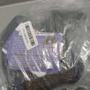 BARKLESS Dog Muzzle for Short Snout, Soft English Bulldog Muzzle for Biting, Chewing, Licking, Flat-Faced Bulldog Mouth Guard for Aggressive Dogs Grooming Walking, Allows Drinking (XL (Head Cir: 20"-22.5"), Black)