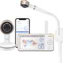 VTech V-Care VC2105 1080p FHD Over-The Crib Mount Smart Baby Monitor 5 720p LCD Screen,Table Stand,Remote Access,Versatile Placement,Intelligence Detection, Sleep Analysis,18hrs Recording,with WiFi