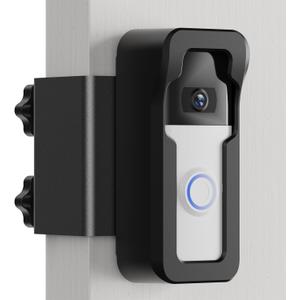 ZUMIMALL Anti-Theft Video Doorbell Mount, No-Drill Doorbell Mounting Bracket for Houses, Apartments, Businesses, Easy Installation, Suitable for Most Doorbells